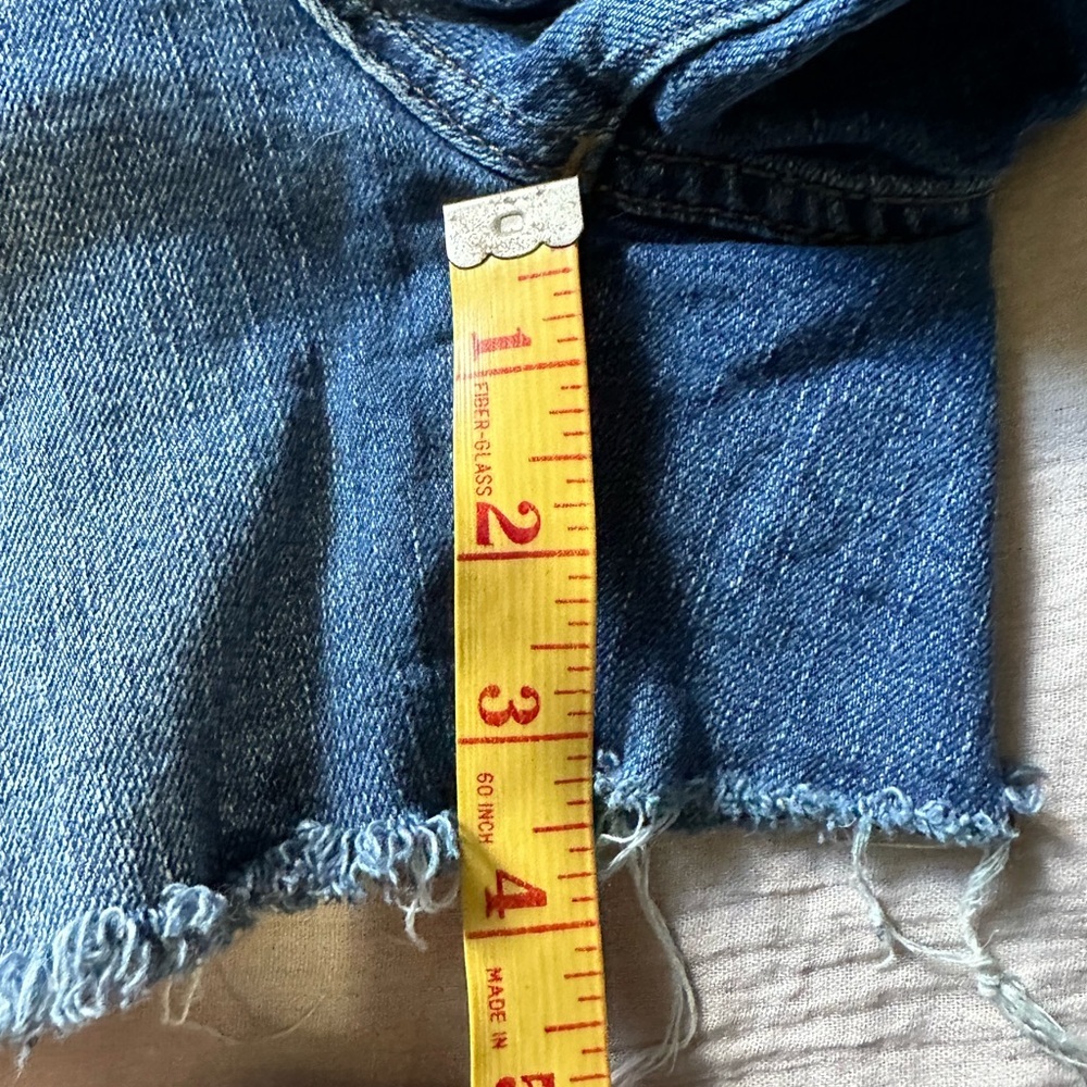 Madewell Blue Jean Shorts - Picture 7 of 8